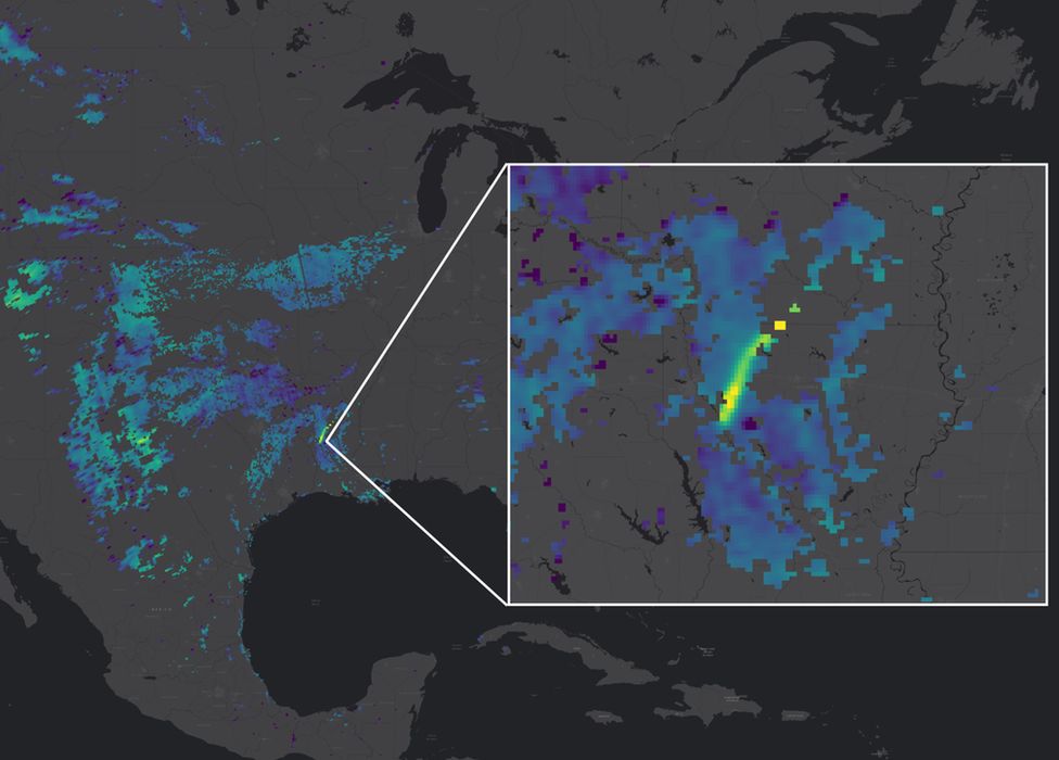 Δορυφόροι χαρτογραφούν τεράστιες εκπομπές μεθανίου από διαρροές σε εγκαταστάσεις πετρελαίου και φυσικού αερίου