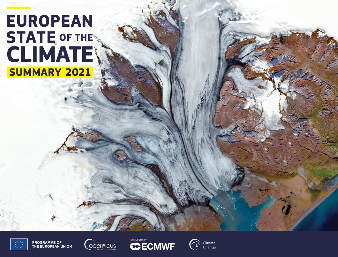 Ευρωπαϊκή Κατάσταση Κλίματος 2021- Μέρος Ά