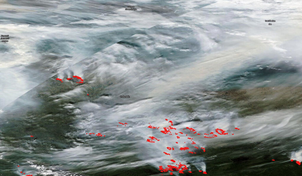 Το πρώιμο λιώσιμο του χιονιού και αλλαγές στη δυναμική του Πολικού Αεροχειμάρρου επηρέασαν ταυτόχρονα τις πρόσφατες ακραίες πυρκαγιές στη Σιβηρία