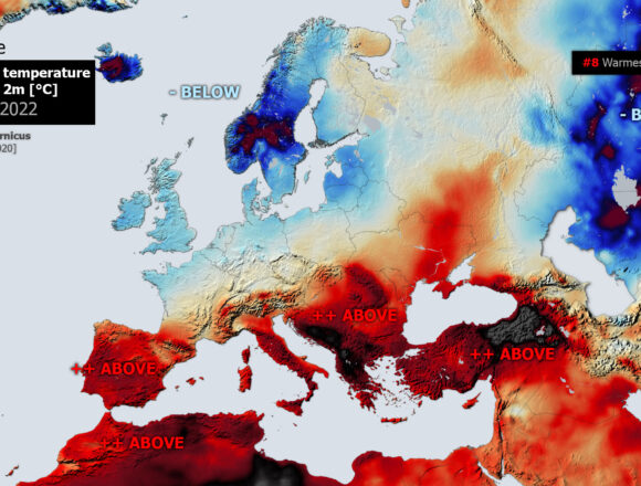 Δεκέμβριος 2022: Ο 8ος πιο θερμός Δεκέμβριος στα χρονικά για την Ευρώπη