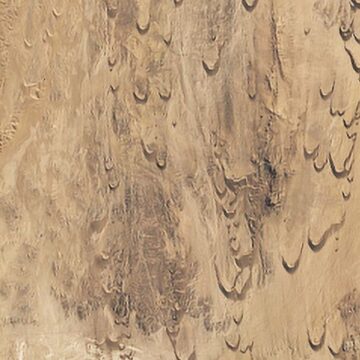 Κινούμενοι αμμόλοφοι στην έρημο Ναμίμπ της Αφρικής