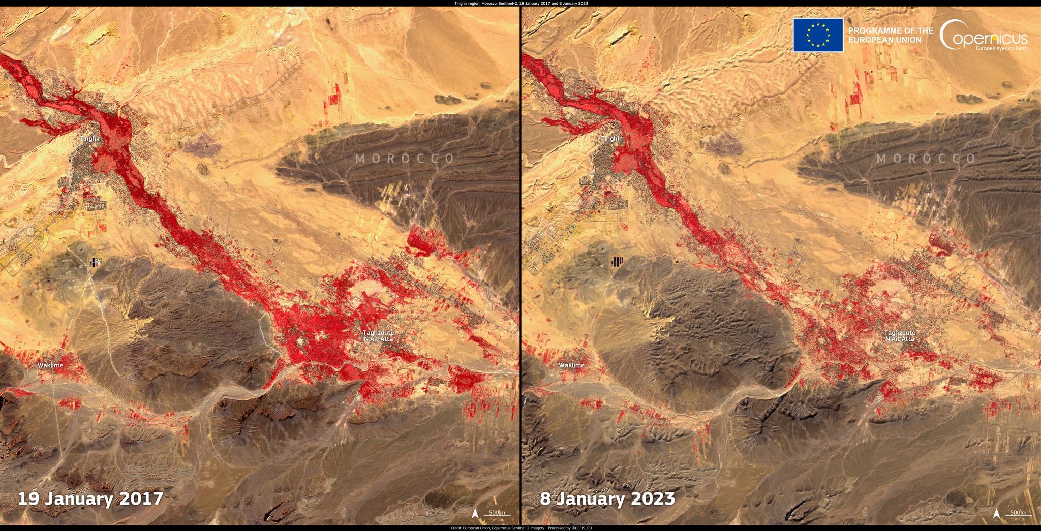 Πρωτοφανής ξηρασία πλήττει οάσεις στο Μαρόκο