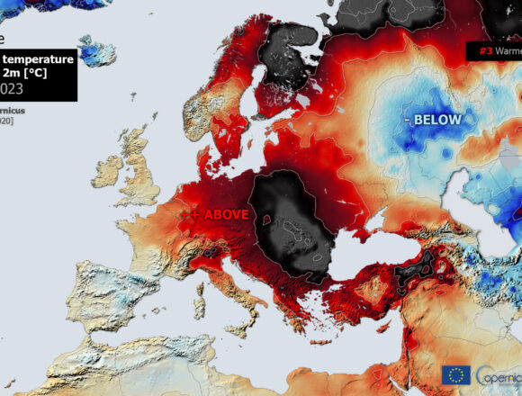 Ιανουάριος 2023: Ο 3ος πιο θερμός στα χρονικά για την Ευρώπη • Ο πιο θερμός από το 1980 στα Βαλκάνια