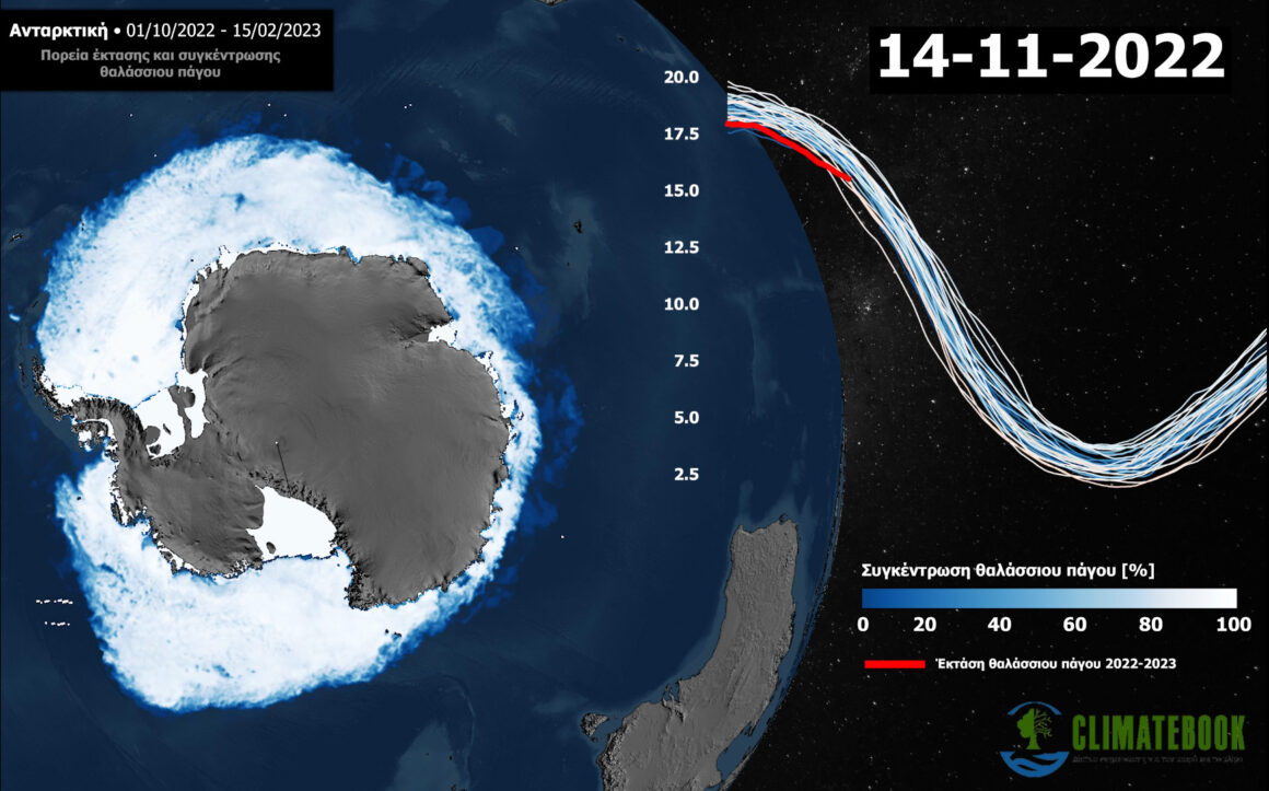 Ανταρκτική: Αρνητικό ρεκόρ στην έκταση του θαλάσσιου πάγου • Η χαμηλότερη στα χρονικά