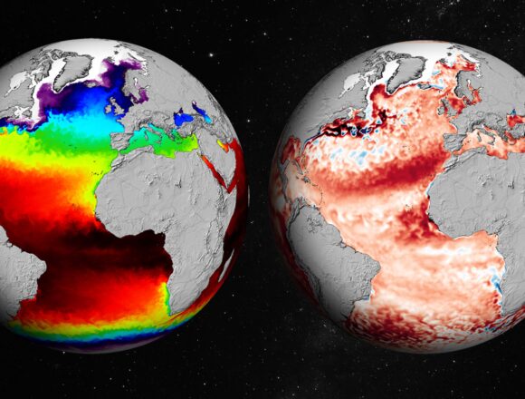 Ρεκόρ υψηλότερης θερμοκρασίας της επιφάνειας της θάλασσας παγκοσμίως